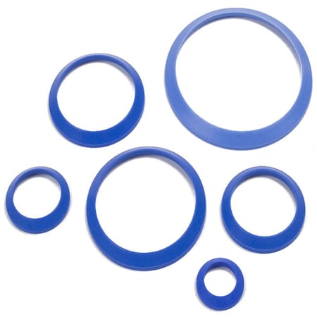 Springer Parts Bev. Seat Gasket 1" BLUE PTFE; Replaces  Part# 300-TM-BT 300-TM-BTSP